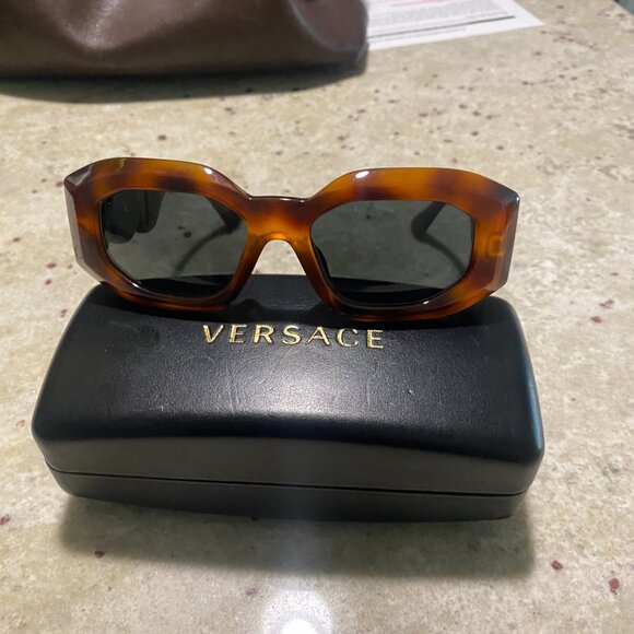 Versace Oversized Sunglasses